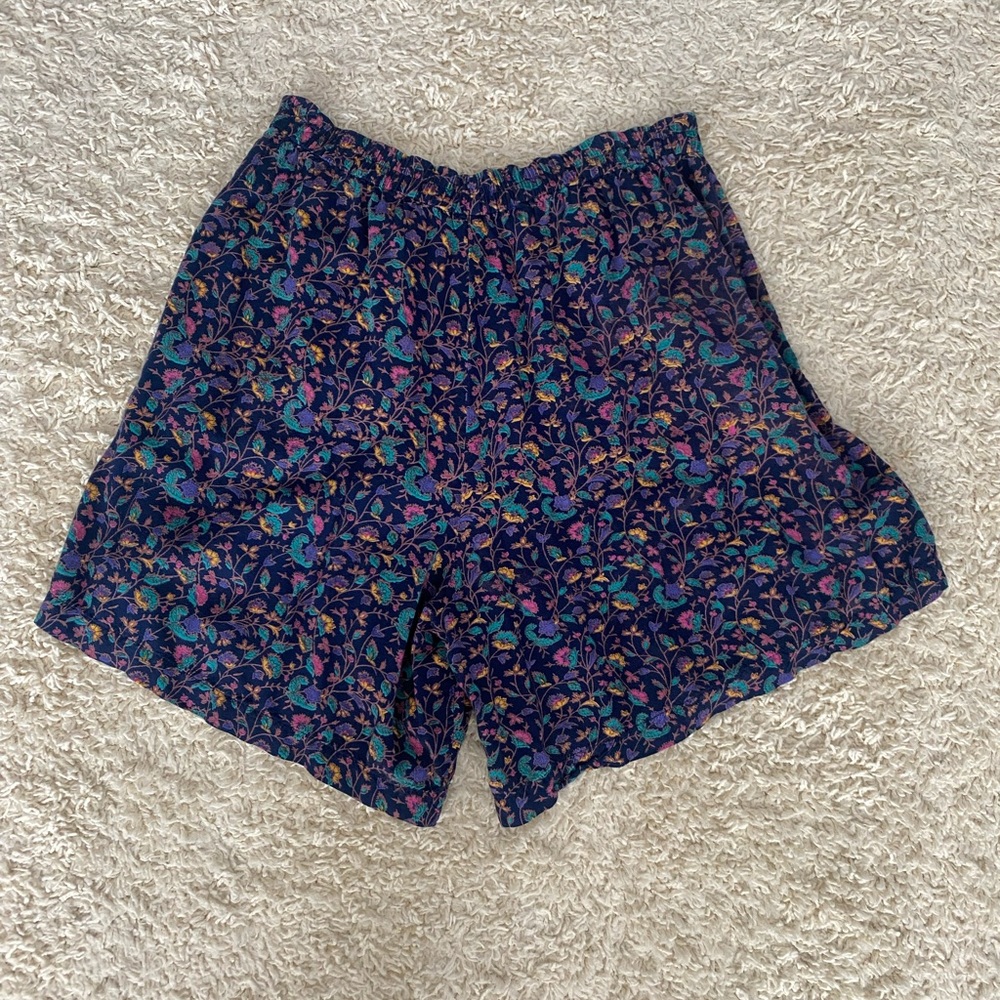 Vintage Floral Shorts